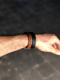دستبند چرمی مشکی